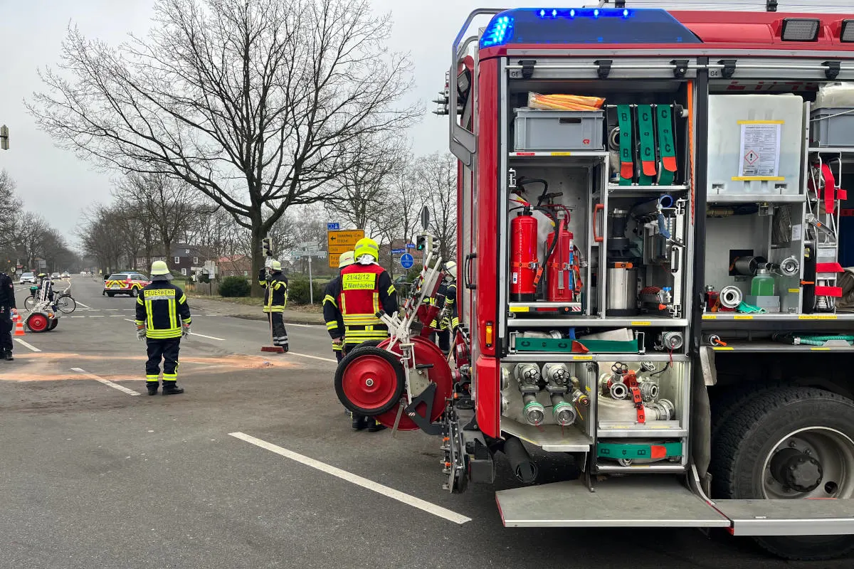 Eicklingen – Vier Verletzte nach schwerem Verkehrsunfall