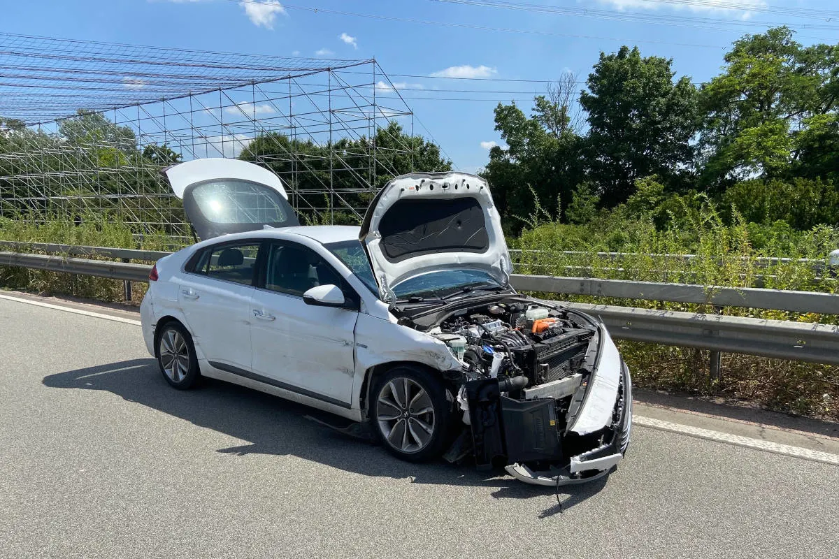 A6 Frankenthal  – Unfall wegen gesundheitlicher Probleme