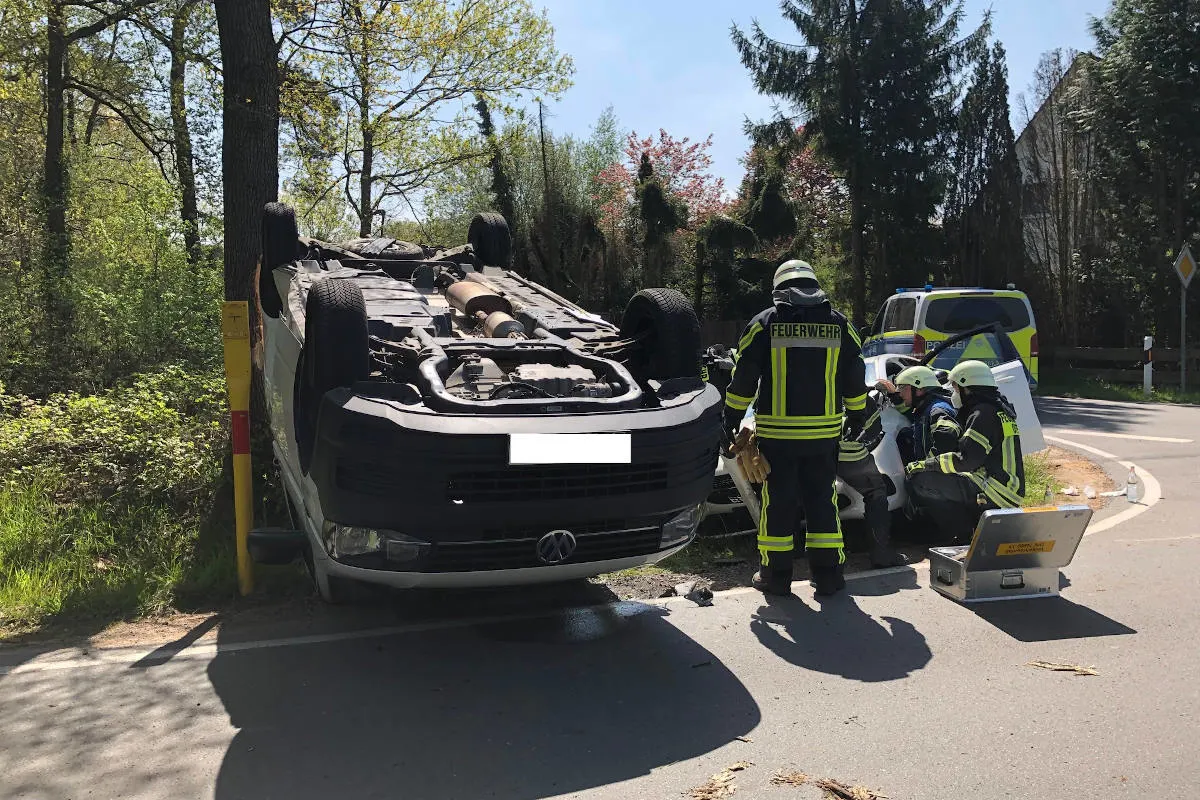 Olfen – Vier Verletzte bei Verkehrsunfall