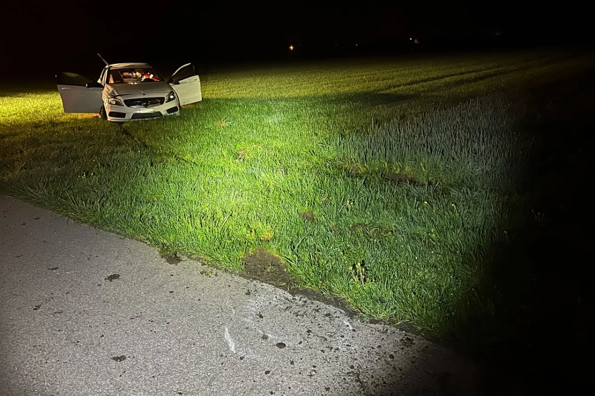 Vier Unfälle letzte Nacht im Kanton Thurgau - davon drei wegen Alkohol