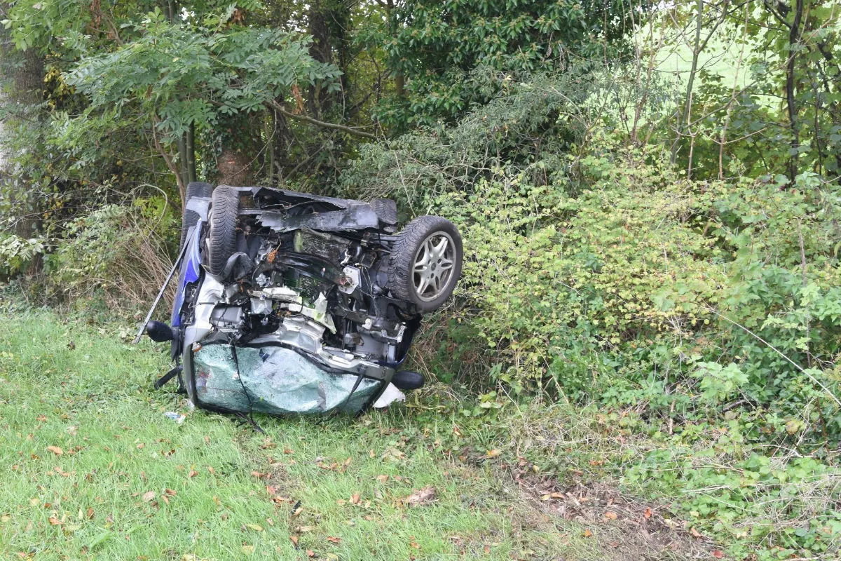 Muolen SG - Selbstunfall beim Ausweichen