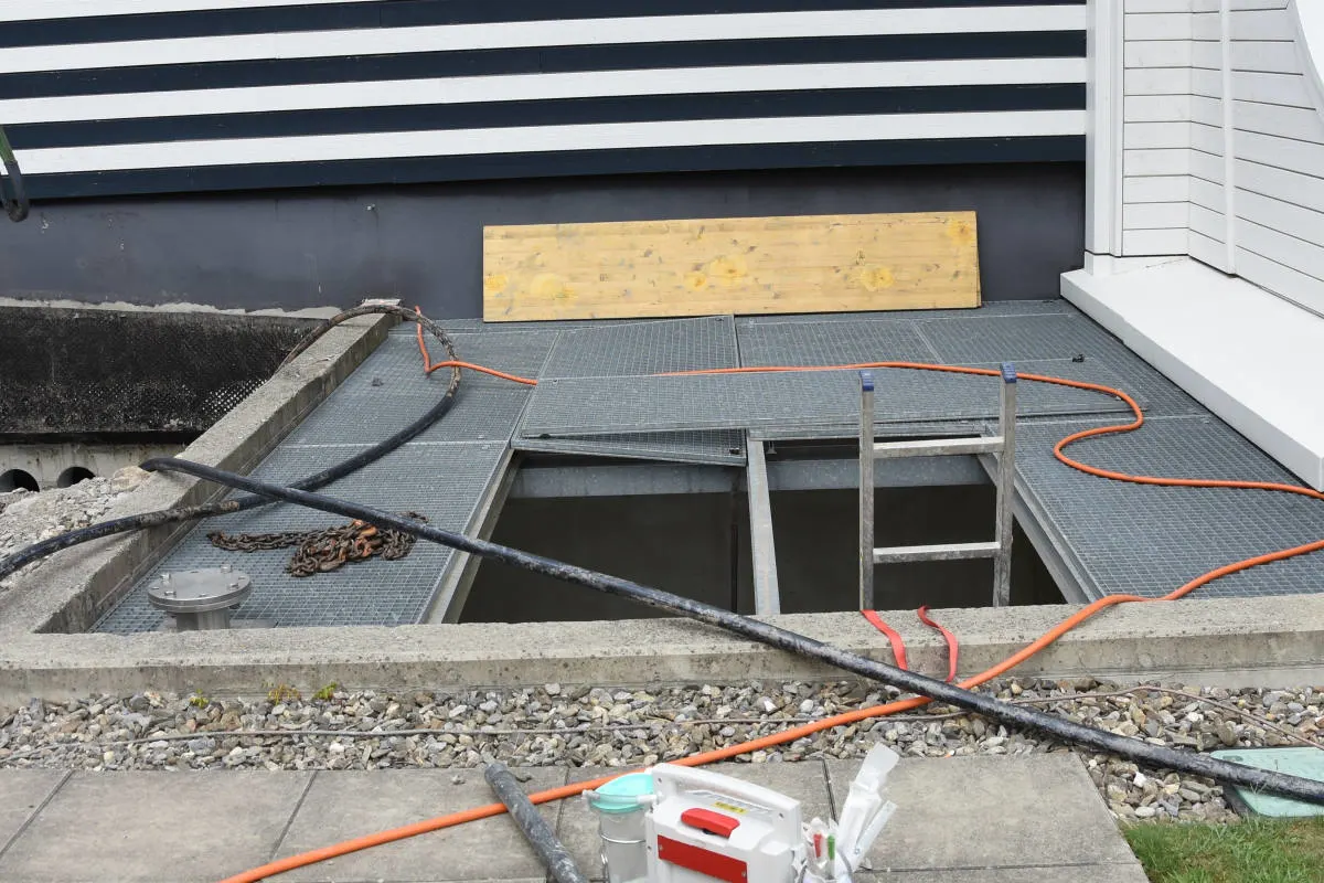 Bad Ragaz SG - Bauarbeiter bei Arbeitsunfall schwer verletzt