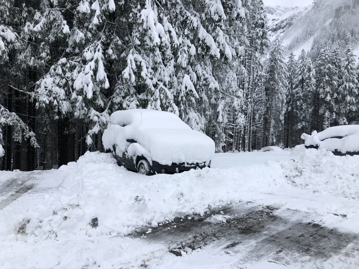 Wetterwarnung - Winterliche Strassenverhältnisse in den Bergen zum nächsten Wochenende erwartet