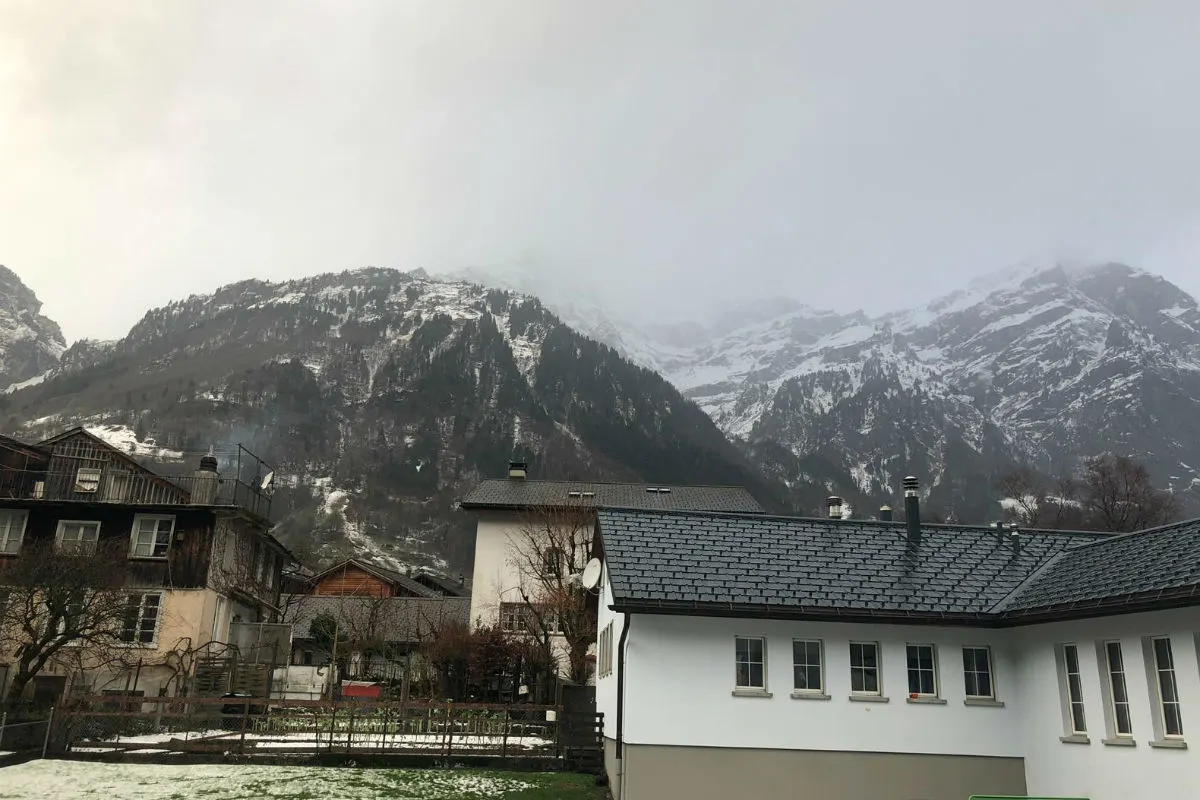 Schweiz - Stürmische und sehr milde Nacht