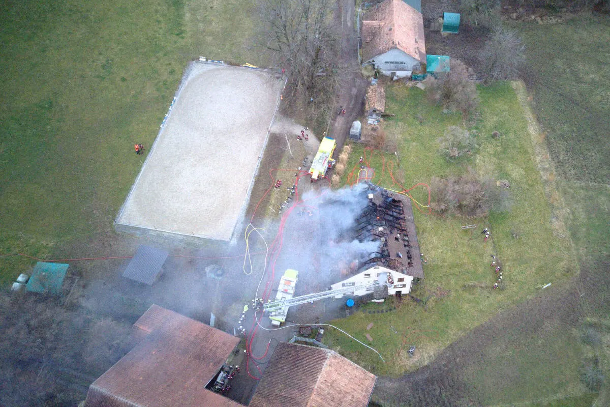 Uster ZH – Brand auf Bauernhof – Brandursache geklärt