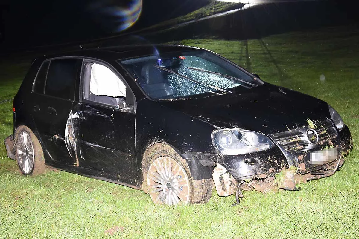 Mörschwil SG - Unfall in fahrunfähigem Zustand 