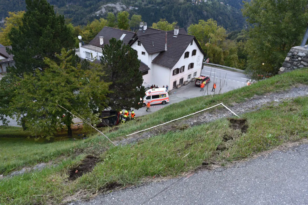 Malix GR - Auto mehrfach überschlagen