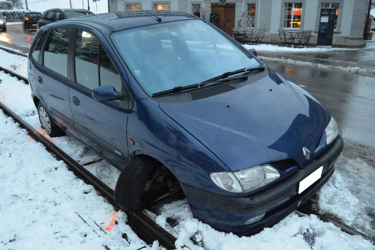 Kanton AR - Unfälle auf schneebedeckten Strassen