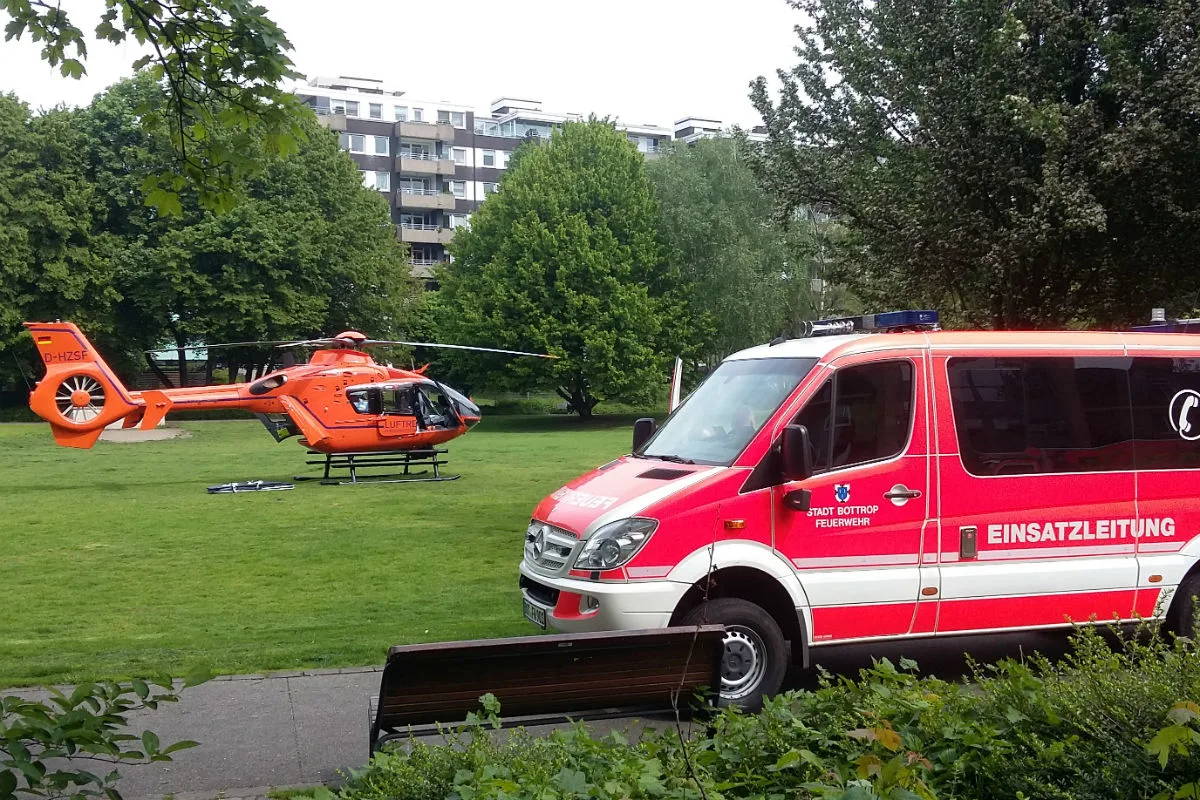 Beim Fensterputzen in die Tiefe gestürzt 
