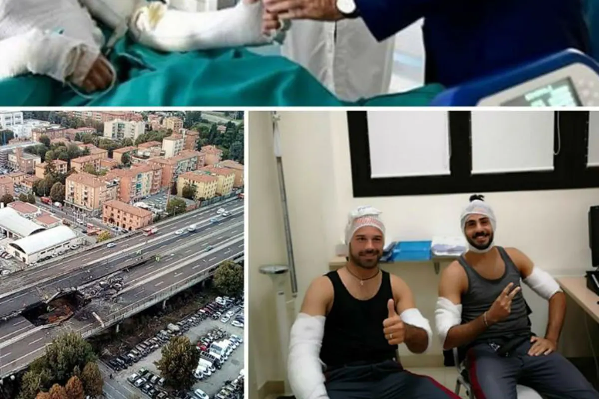 Tanklasterunfall Bologna - Diese drei Polizisten haben richtig reagiert und Schlimmeres verhindert