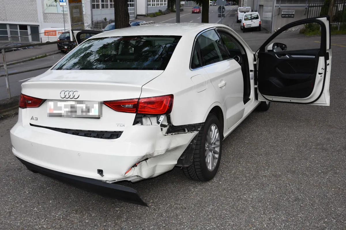 Rorschach SG – Nach Unfall Fahrunfähigkeit festgestellt