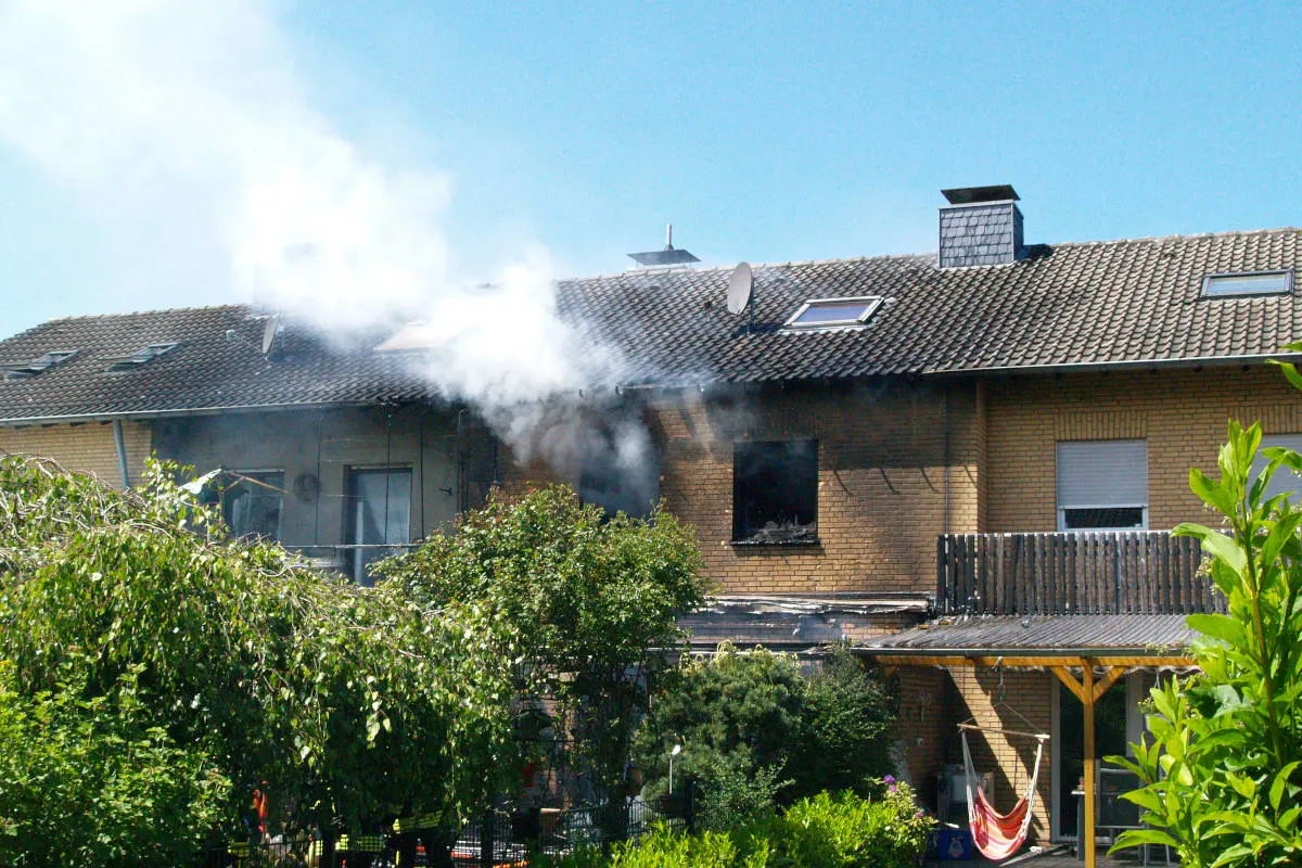 Kleve – Wohnungsbrand in Kellen