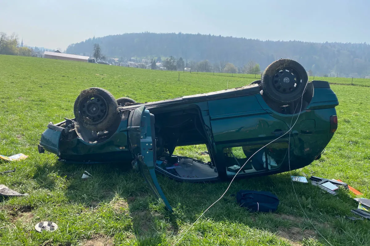 Villmergen / Aarau / Sins AG – Alkoholisiert Unfall verursacht