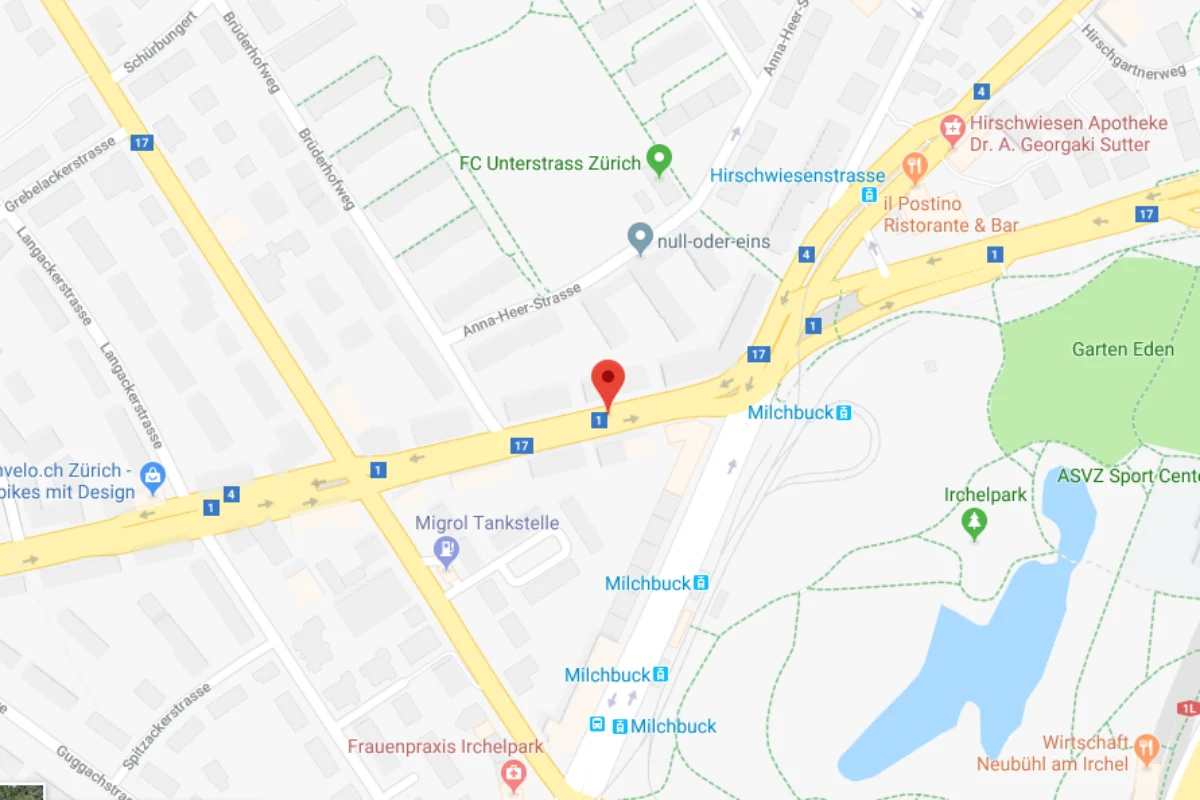Zürich ZH - Verkehrsbeschränkungen Hirschwiesentunnel