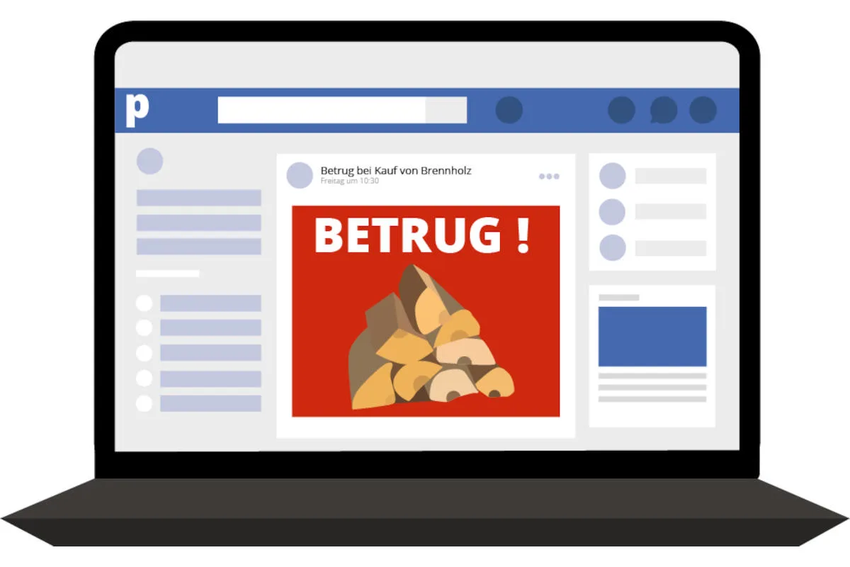 Kanton Wallis – Vorsicht beim Kauf von Pellets und Brennholz im Internet