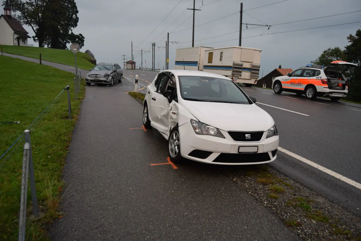 Gais AR - Beim Wenden Unfall verursacht
