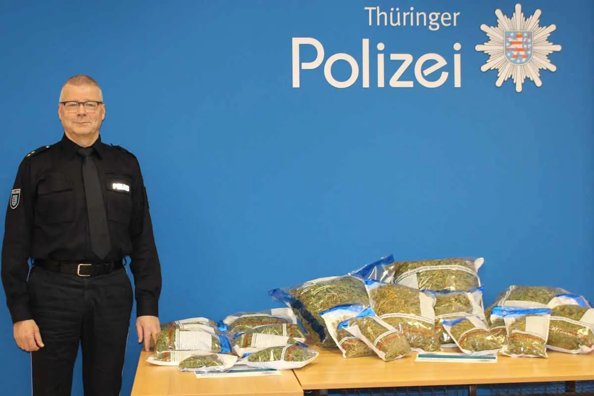 Ermittlungserfolg in Langenroda - Hausbesitzer festgenommen, Drogen beschlagnahmt!