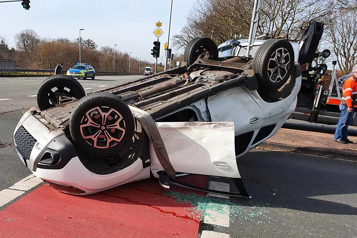 Edewecht - Unfall auf der B401