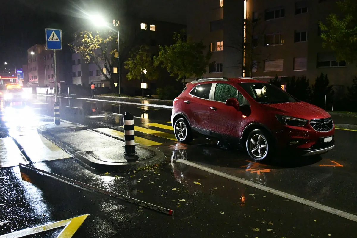 Chur GR - Fussgängerin auf Fussgängerstreifen angefahren