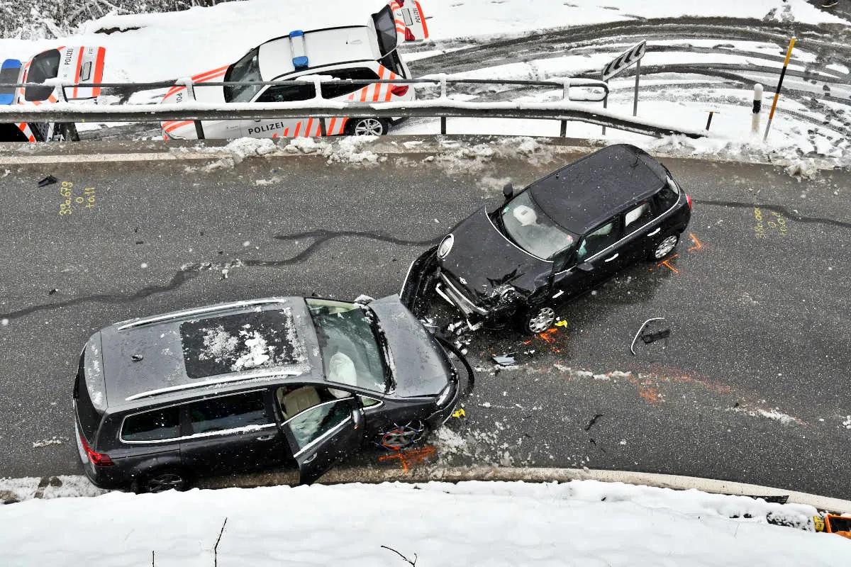 Chur GR – Zwei Totalschäden nach heftiger Kollision