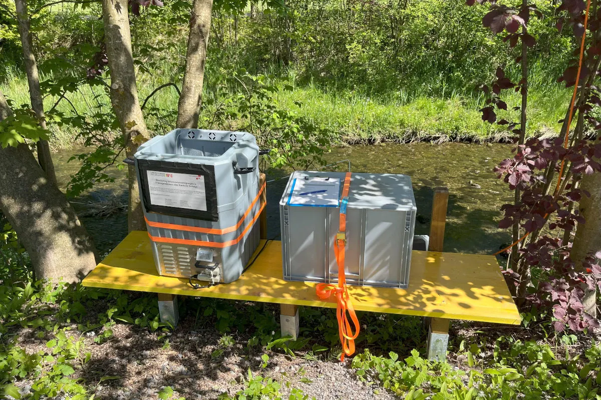 Lachen SZ – Unbekannte beschädigen Wasserprobestation
