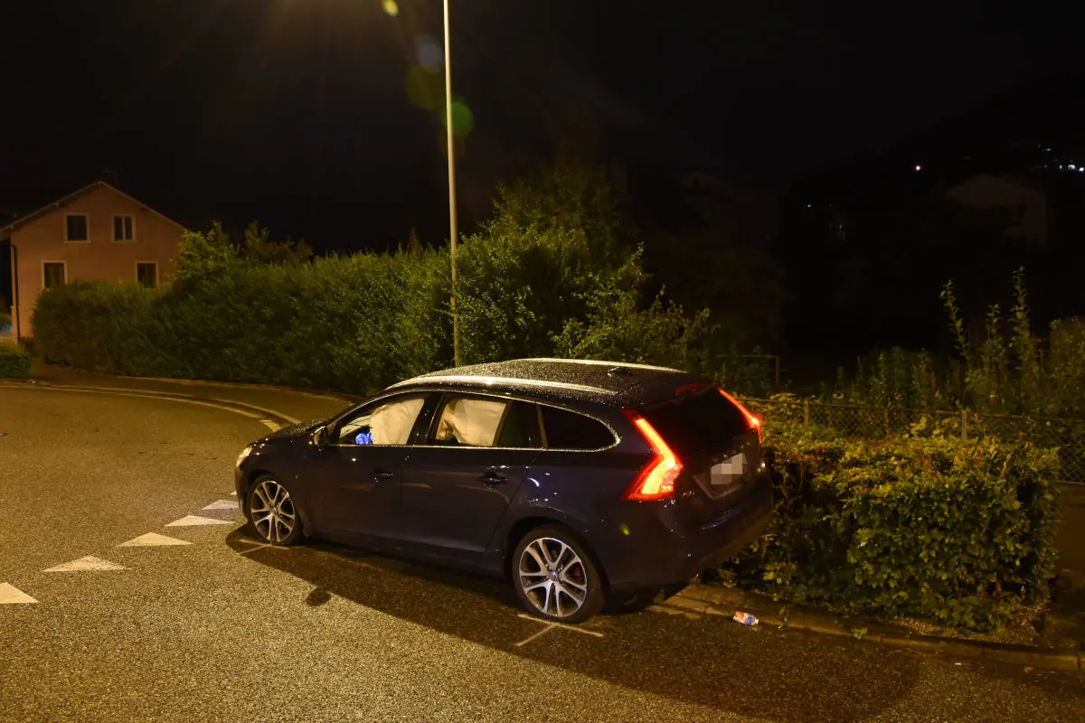Oberuzwil SG – Fahrunfähig Unfall verursacht