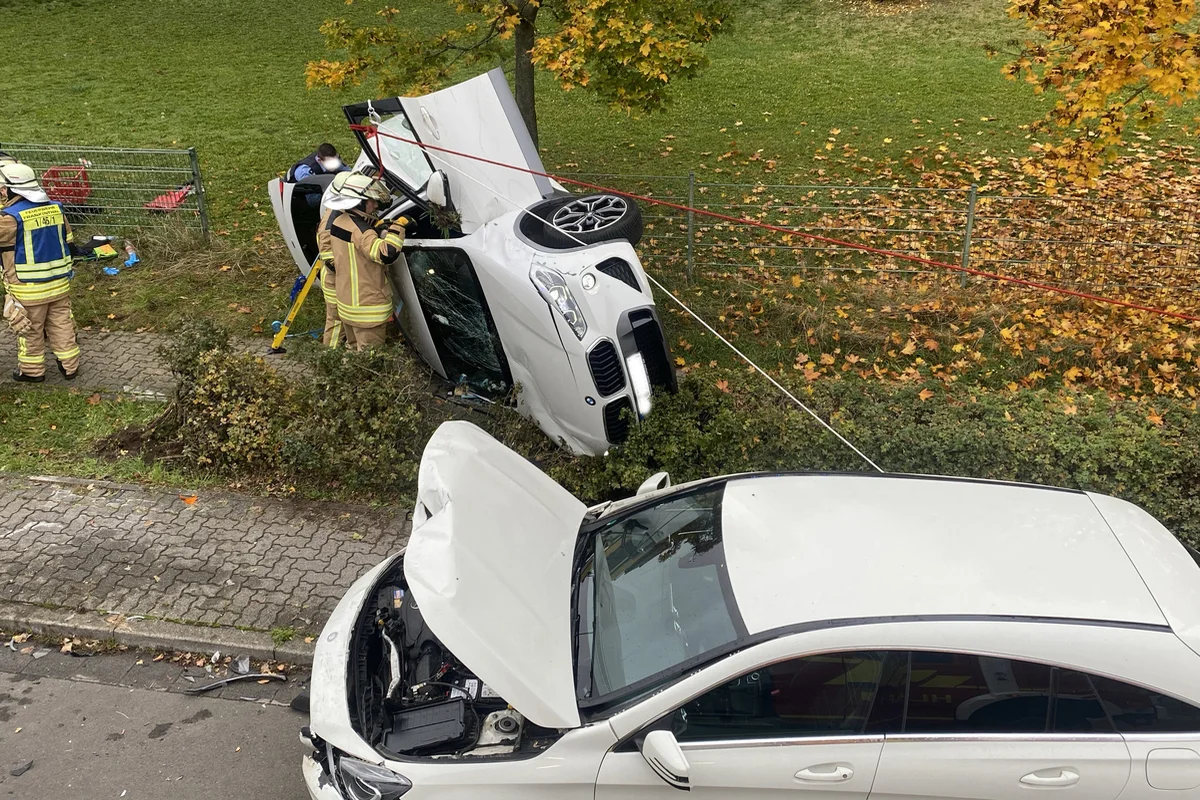 Frankenthal - Zwei Personen bei Verkehrsunfall verletzt