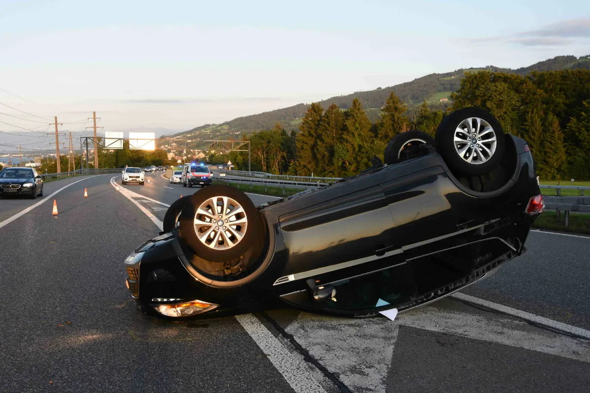 St.Gallen SG -  Unfälle im Feierabendverkehr
