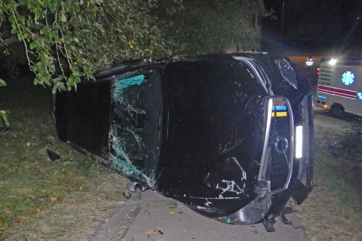 Unfall Bussnang TG – Mit Auto überschlagen