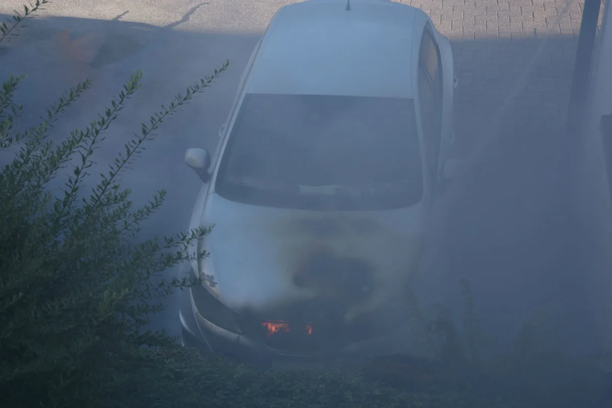 Eschenbach SG - Auto in Brand geraten