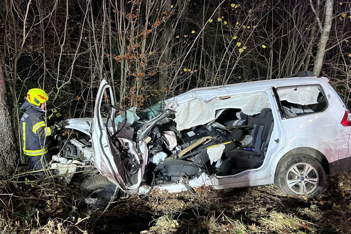 Unfall in Ulrichsberg OÖ – Junglenker prallte gegen Baum