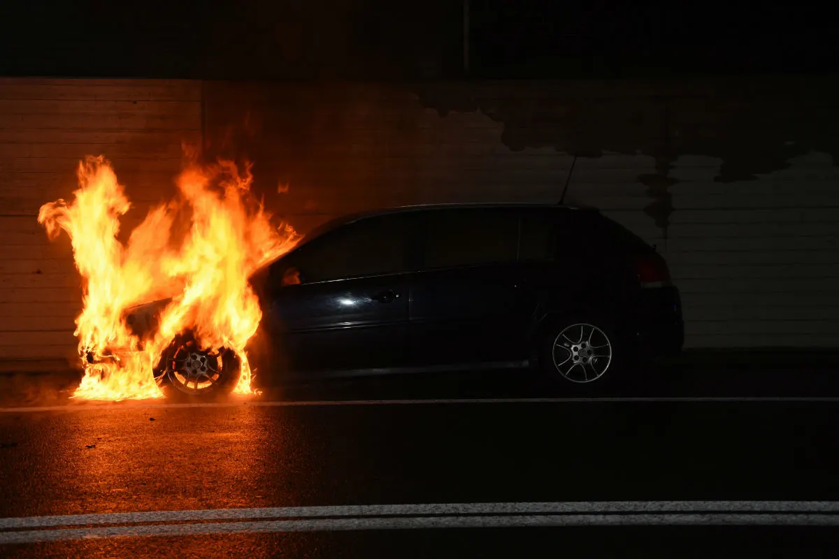 Abtwil: SG - Plötzlich stotterte der Motor und kurze Zeit später brannte es!