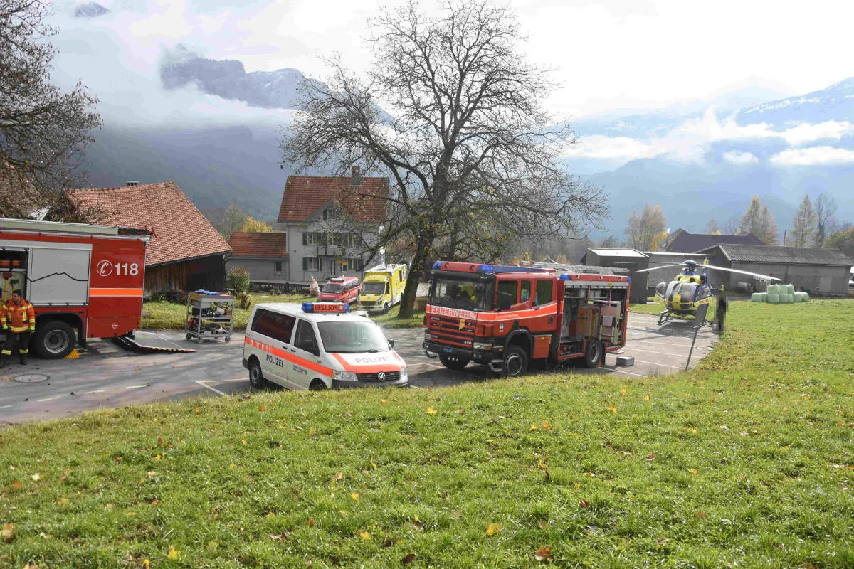 Walenstadtberg SG - Mit Liegevelo verunfallt und unbestimmt verletzt