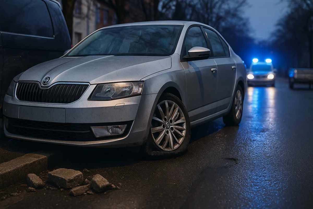 Weimar TH – Alkoholisierter Fahrer beschädigt parkende Fahrzeuge