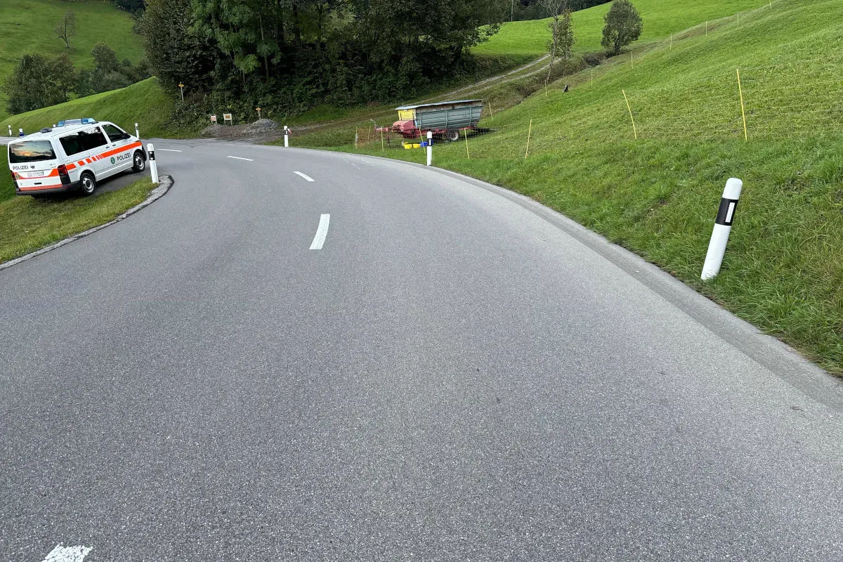 Mühlrüti SG – Motorradfahrer verunfallt
