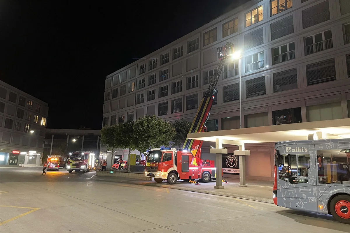 Chur GR – Feuerwehr kann Brand in Zahnarztpraxis löschen