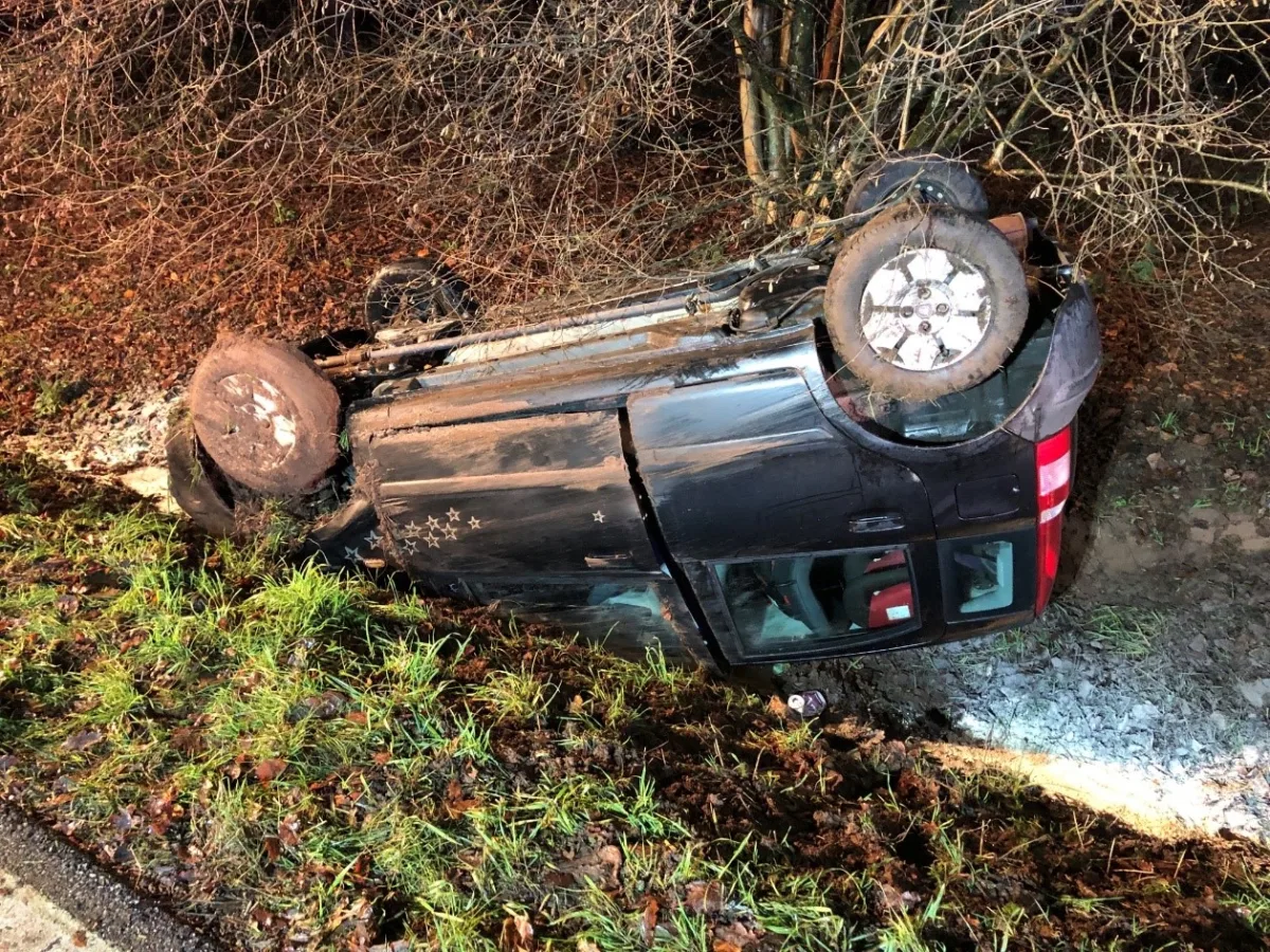 Thaleischweiler-Fröschen – Verkehrsunfall unter Alkoholeinfluss