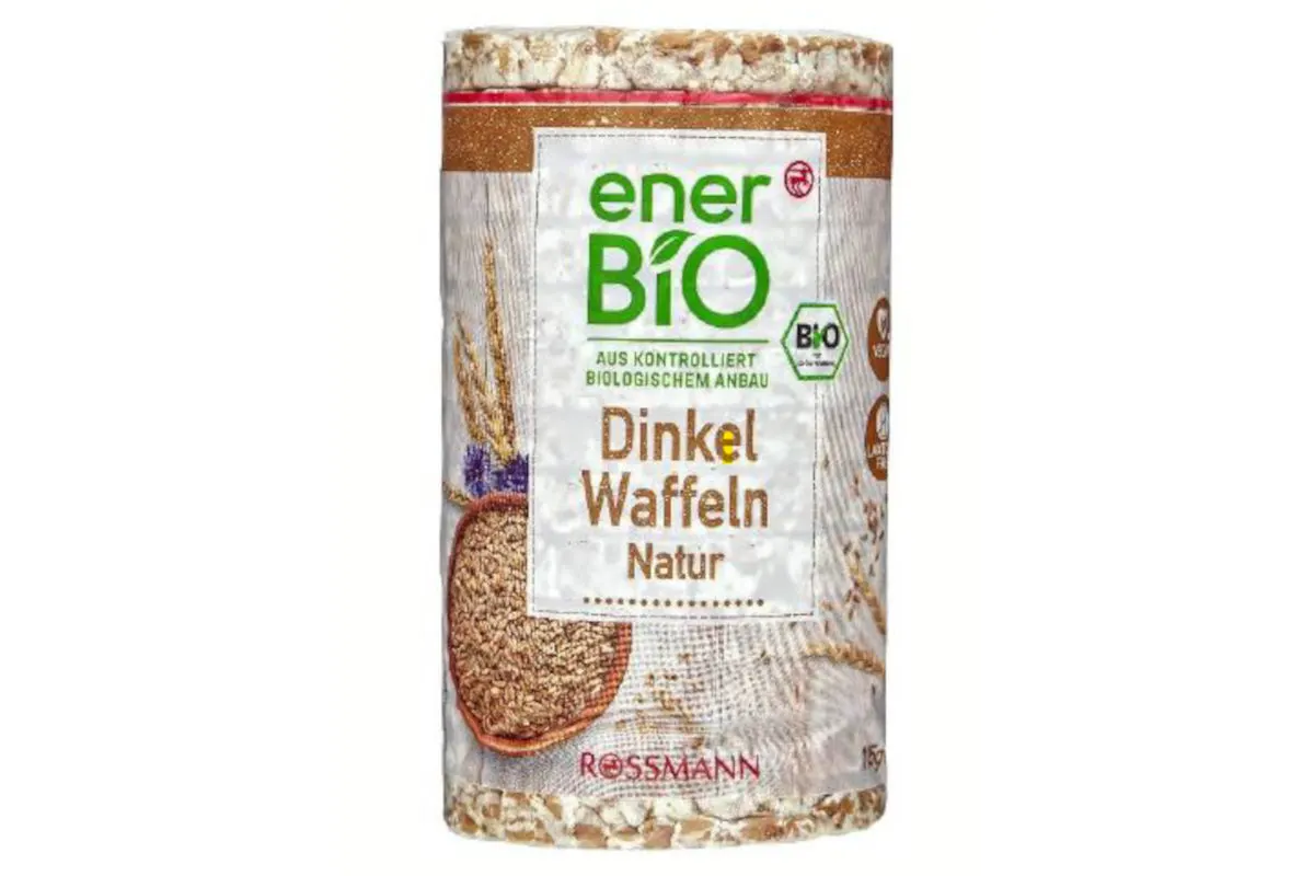 Rückruf für enerBiO Dinkel Waffeln Natur