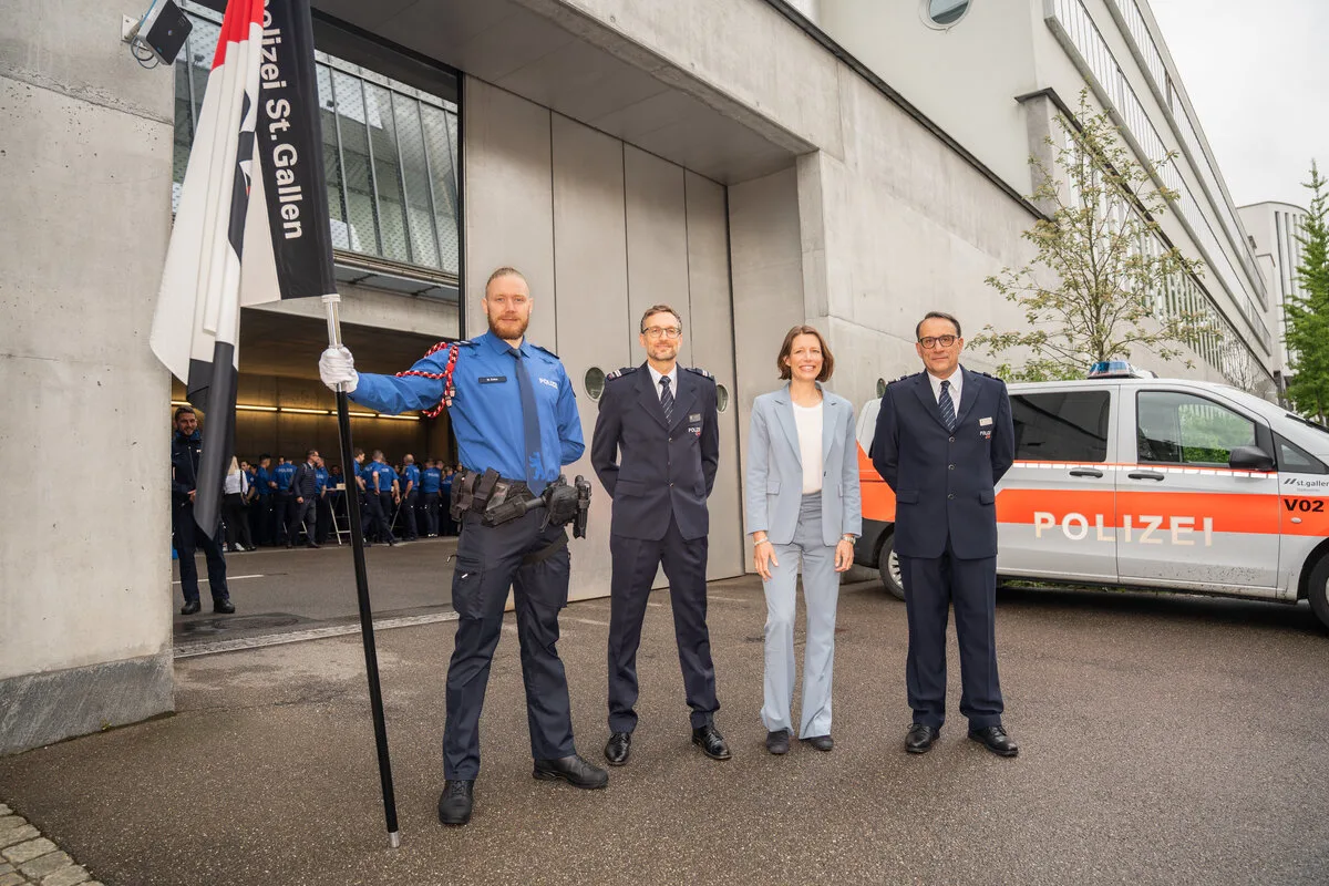 Stadtpolizei St.Gallen unter neuer Leitung