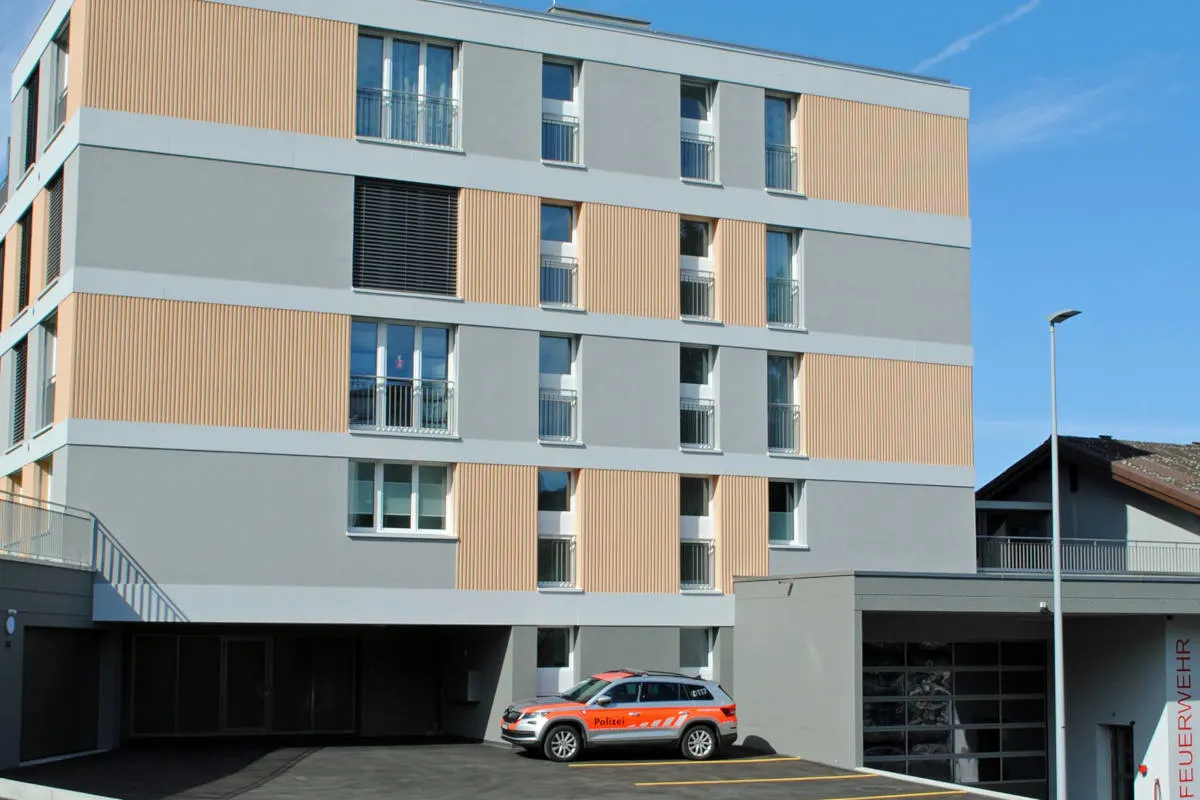 Schüpfheim LU - Polizeiposten Schüpfheim zieht um