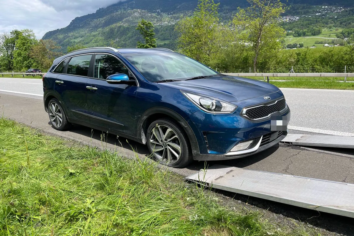 Weite SG - Unfall auf der A13 unter Alkoholeinfluss 