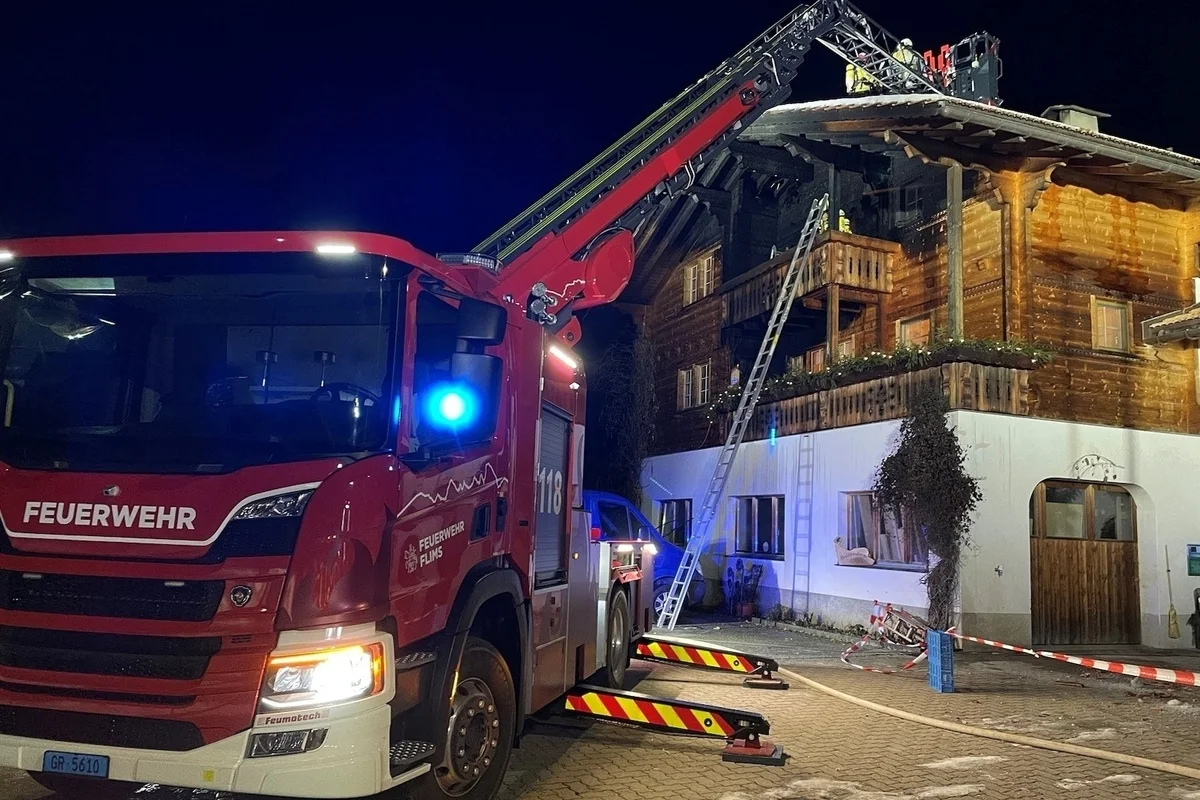 Trimmis/Tersnaus GR - Beträchtlicher Schaden nach Bränden