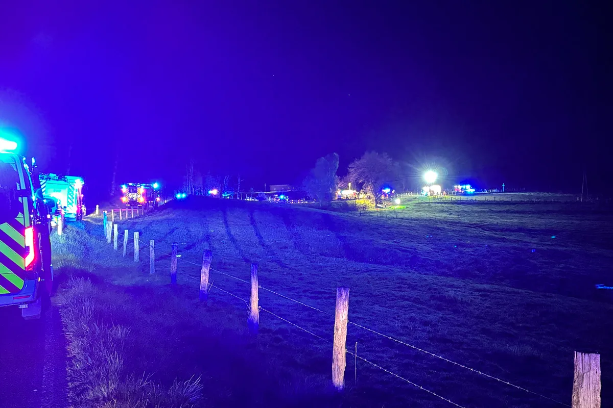 Wenden – Person nach Unfall eingeklemmt und schwer verletzt