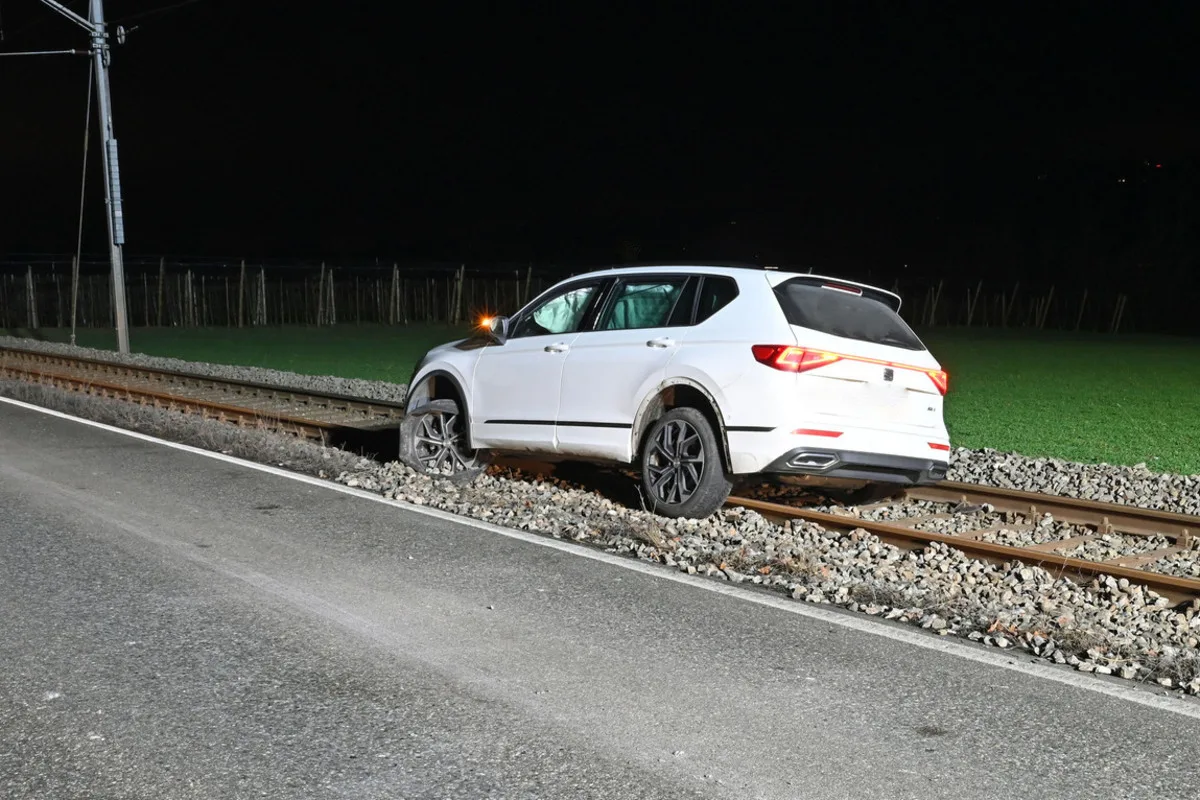 Unfall in Hitzkirch LU – Alkoholisiert auf Bahntrassee geraten