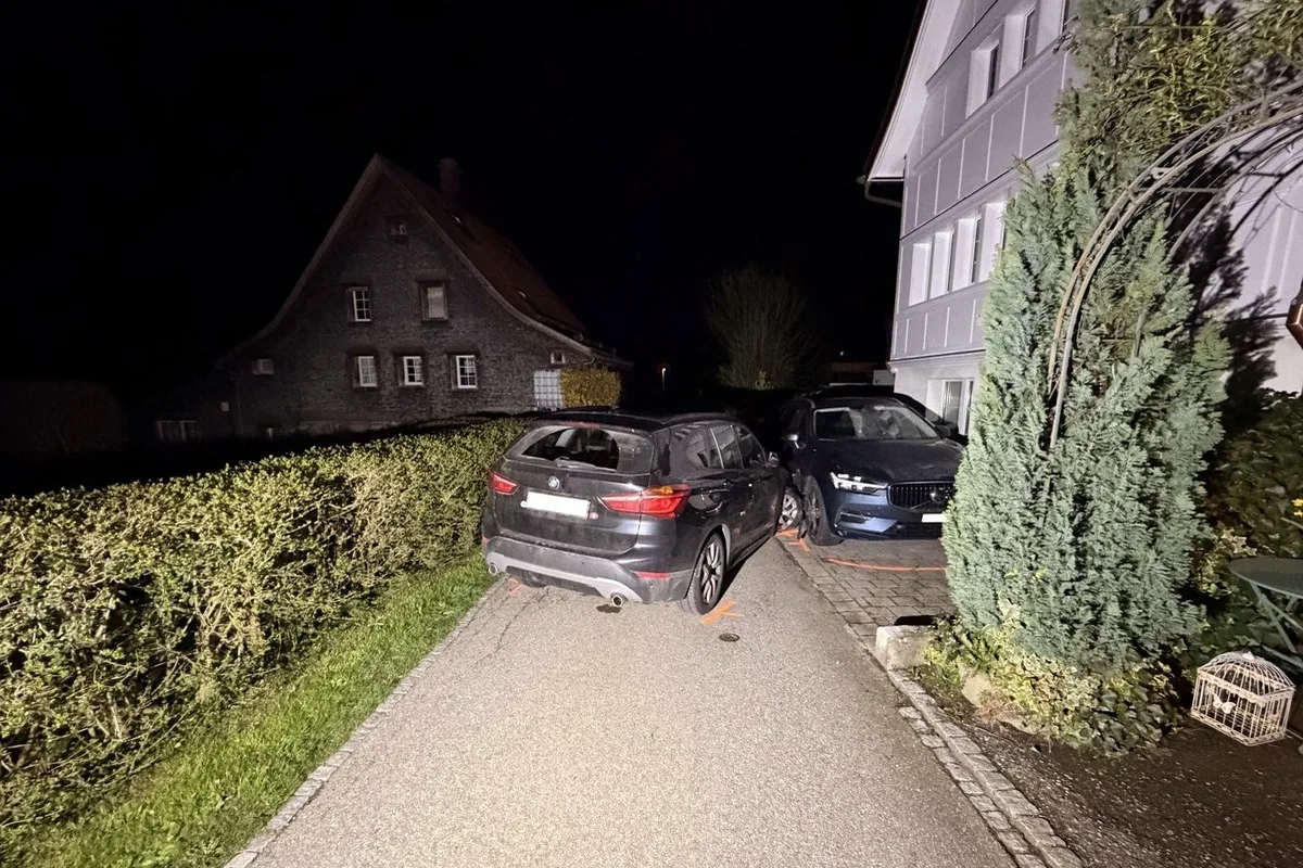 Heiden AR – Strolchenfahrt endet mit Unfall