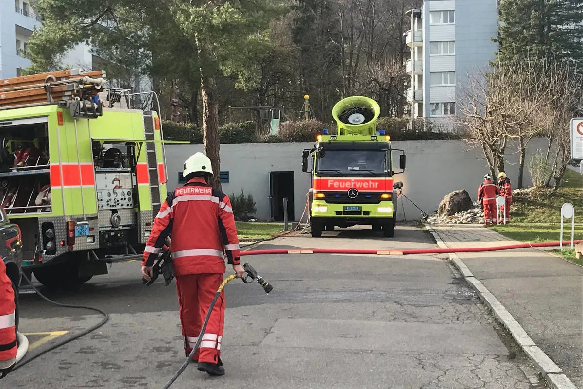 Adliswil ZH – Brand in Tiefgarage