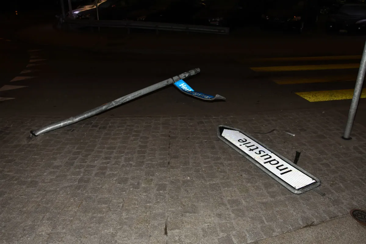 Zuzwil SG - In fahrunfähigem Zustand Kollisionen verursacht