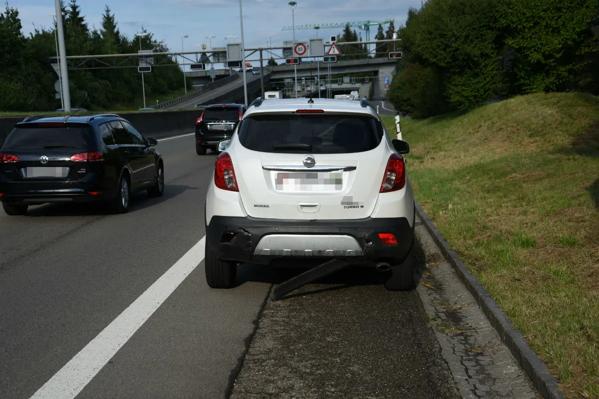 St.Gallen SG - Auffahrkollision während Feierabendverkehr