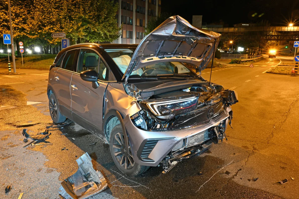 Emmen LU - Hoher Sachschaden bei Unfall