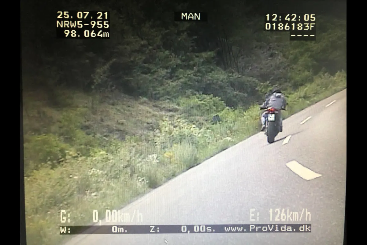Kreis Mettmann – 132 km/h bei erlaubten 70 Kilometern pro Stunde – Polizei zieht Motorradraser aus dem Verkehr